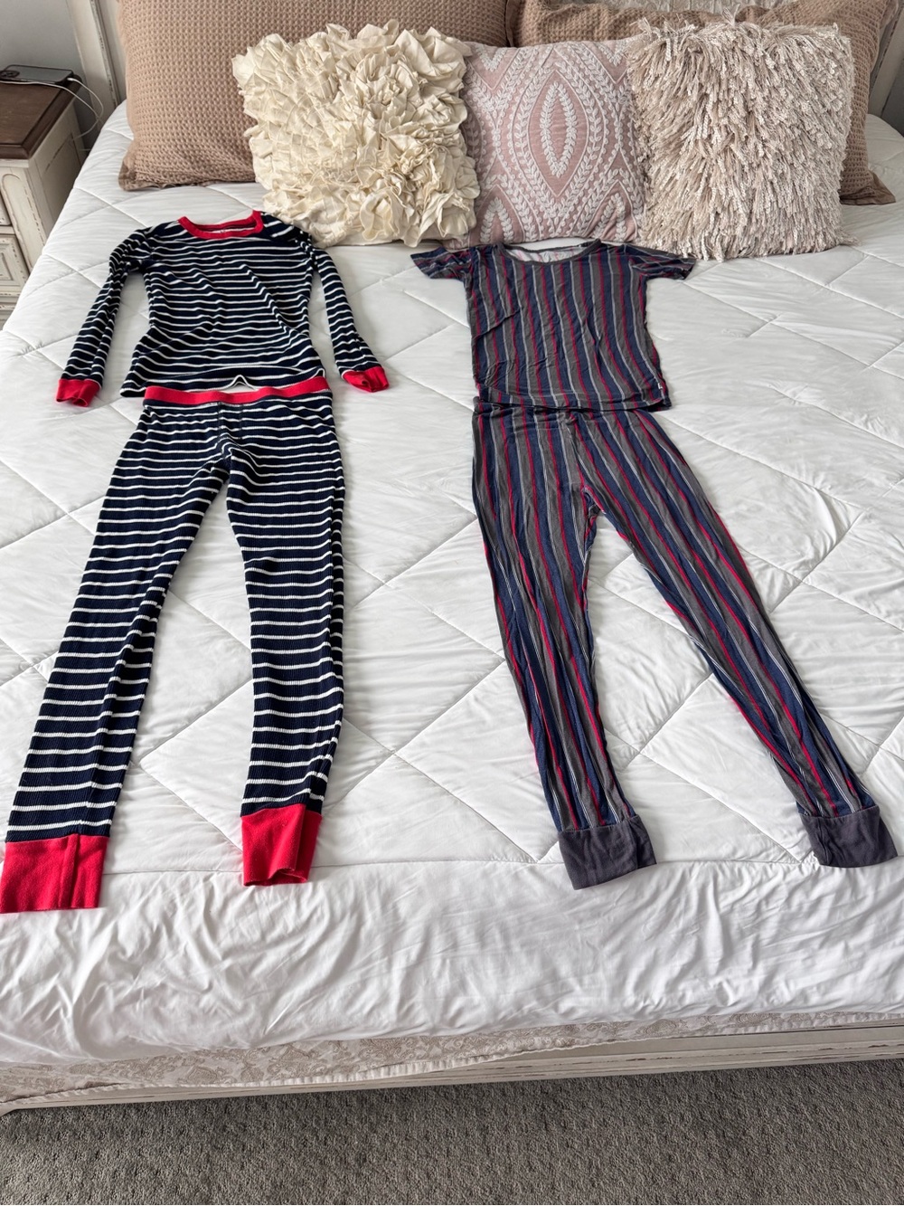 Boys Size 12 Pajama Set Lot Little Sleepies Crewcuts 2 Sets